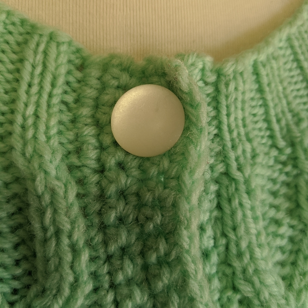 Mint Green Sweater - Picture 6 of 9